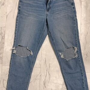 American Eagle Outfitters Distressed Straight Leg Jeans